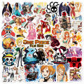 Artsy Home 25/50/100 Pcs One Piece Anime Stickers for Laptops and Skateboards Cellphone Guitar. 