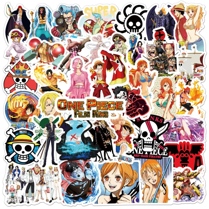 Artsy%20Home%2025/50/100%20Pcs%20One%20Piece%20Anime%20Stickers%20for%20Laptops%20and%20Skateboards%20Cellphone%20Guitar%20-%20Image%207