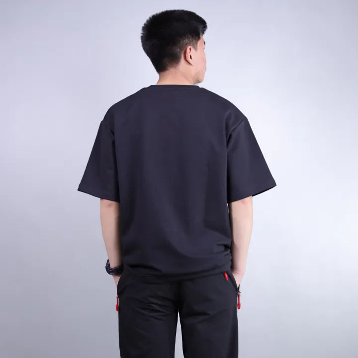Black%20Basic%20T-shirt%20-%20Chinese%20Terry%20-%20Image%204