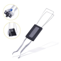 Keycap Puller Switch Puller Stainless Steel Keycap Removal Tool with Keyboard Cleaning Brush for Mechanical Keyboard. 
