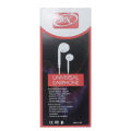 White Bn-19 Universal Wired Earphone. 