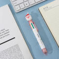 Pen Christmas Gift Pen Student Plastic Pen School Office Supplies 0.5mm Cute Cartoon 6/10 Colors Ballpoint. 