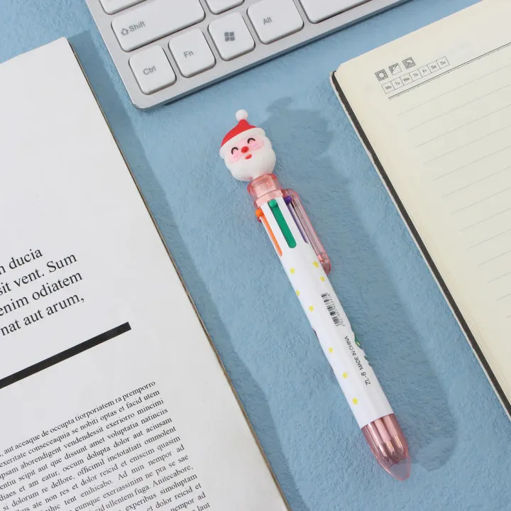 Pen%20Christmas%20Gift%20Pen%20Student%20Plastic%20Pen%20School%20Office%20Supplies%200.5mm%20Cute%20Cartoon%206/10%20Colors%20Ballpoint%20-%20Image%208