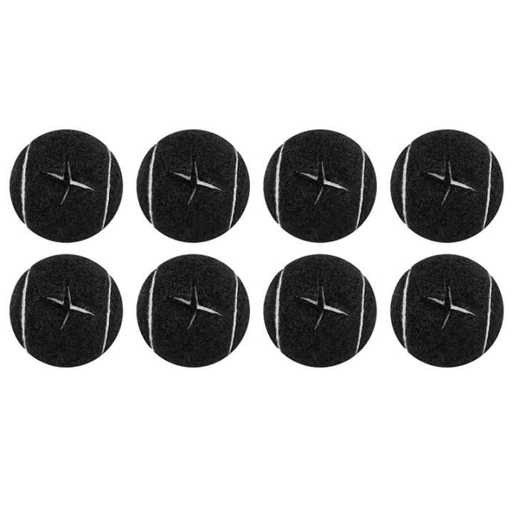8PCS Tennis Ball Walker Tennis Balls for Furniture Legs and Floor Protection, Heavy Duty Long Lasting Felt Pad Covering
