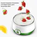 Yoghourt Machine, Automatic Stainless Steel Liner Yogurt Maker Machine Home DIY Yoghourt Container, Yogurt Maker EU Plug. 