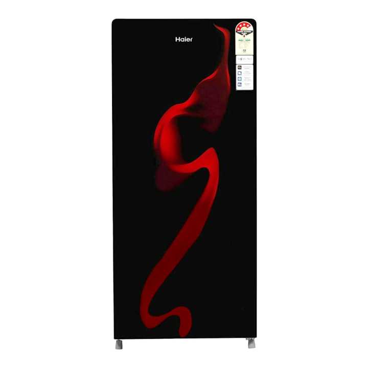Direct Cool Haier Hrd-1954Csg-E 195L 4Star Single Door Refrigerator (Red)