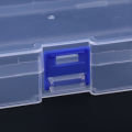 Dustproof Durable Clear Jewelry Storage Case Container Mini Plastic Box Rectangular Box Translucent Box Packing Box Storage Box Junna. 
