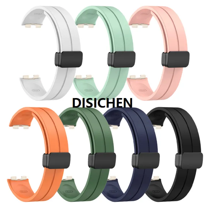 DISICHEN%20Silicone%20Magnetic%20Strap+Case%20For%20Huawei%20Band%2010%209%20Bracelet%20Replacement%20Soft%20Wristband%20For%20Huawei%20Band%208%20TPU%20Protective%20Cover%20Bargain%20price%20-%20Image%204