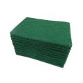 Home Kitchen Bowl Dish Wash Clean Scrub Sponge Cleaning Pads (Green) -12 Pieces. 