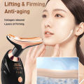 Portable Ultrasonic Neck Massager Allround Lifting Firming Electric Massage Introducer Beauty Neck Massager. 