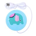Spreeshop USB Cartoon Cup Warmer Heat Beverage Mug Mat Keep Drink Warm Heater Mugs Coaster , Giraffe. 