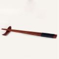 fasdaga 2 Pairs Japanese Natural Wood Chopsticks Value Pack Cooking Tableware Black. 