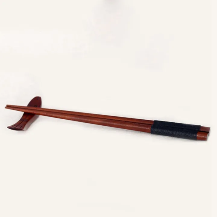fasdaga%202%20Pairs%20Japanese%20Natural%20Wood%20Chopsticks%20Value%20Pack%20Cooking%20Tableware%20Black%20-%20Image%205