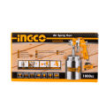 INGCO 1000cc Air Spray Gun For Industrial Cating, Automotive Painting, Woodworking Painting ASG3101. 