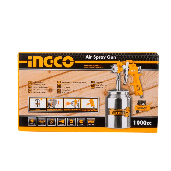 INGCO%201000cc%20Air%20Spray%20Gun%20For%20Industrial%20Cating,%20Automotive%20Painting,%20Woodworking%20Painting%20ASG3101%20-%20Image%202