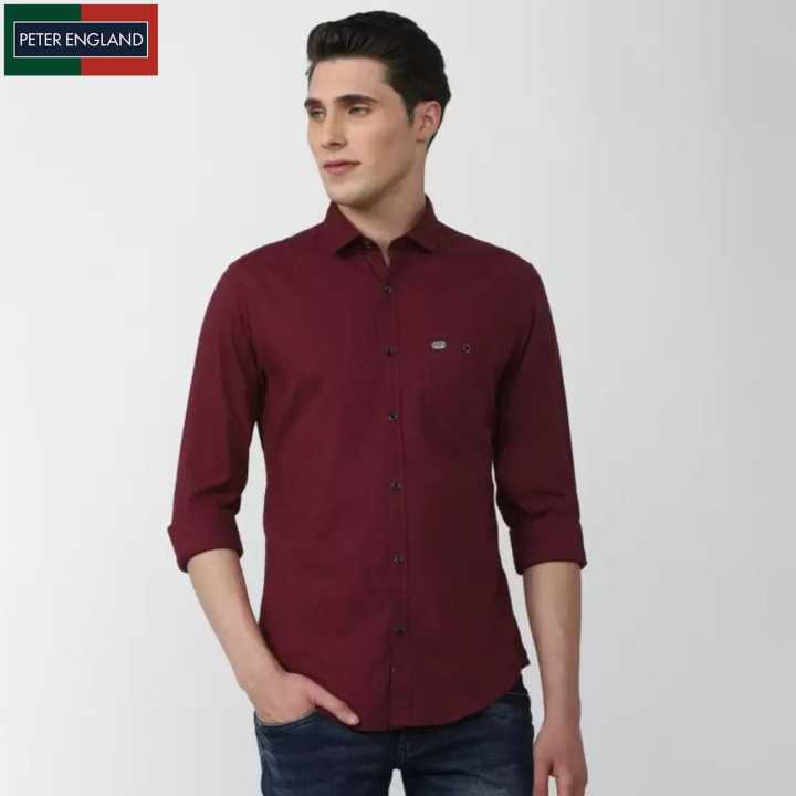 peter england dress shirts Peter England | Shirts | Mens Peter England Slim Fit Charcoal Long Sleeve Dress Shirt In Size 39