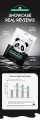 Sadoer Cute Panda Brightening Face Mask – Buy 1 Get 1 Free Lemon Hand Cream. 