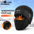 DISICHEN Original ROCKBROS Winter Caps Bike Balaclava Bicycle Motorcycle Cap Glasses Hole Bandana Sports Running Headband Windproof Keep Warm Mask. 