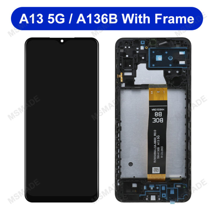Clearance sale Choice For Samsung Galaxy A13 4G SM-A135M SM-A135F LCD Display Touch Screen Digitizer For Samsung A13 5G SM-A136U SM-A136W LCD