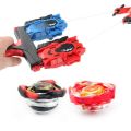 New Two-way Spinning Top Burst Launcher Spinning Tops Anime Gyro Pull Rod Wire Turn Toy Custom Right and Left Children. 