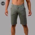 Wraon Green Solid Premium Cotton Plain Half Pant For Men - Fashion | Half Pants For Men | Men's Wear | Cotton Pants |. 