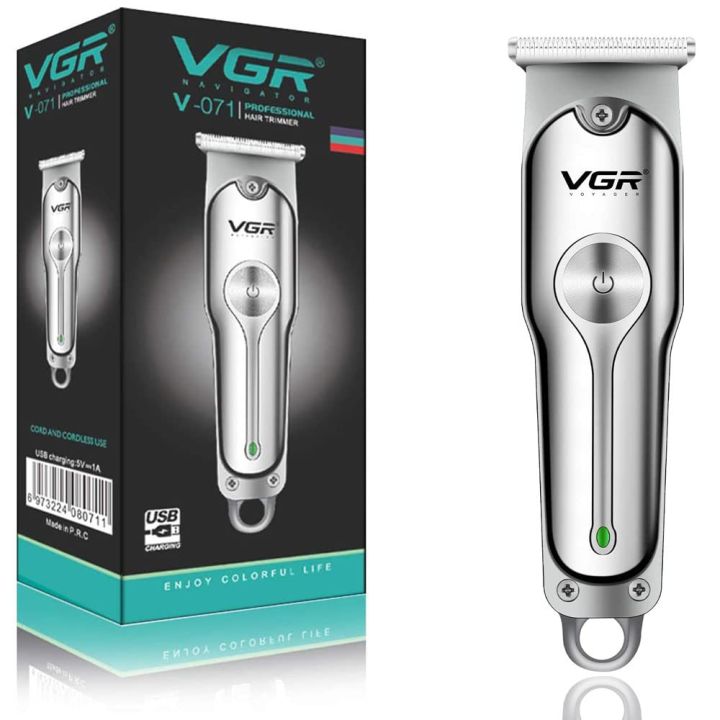 VGR%20V-071%20Cordless%20Professional%20Hair%20Clipper%20-%20120%20Min%20Runtime,%20Men's%20Trimmer%20with%203%20Guide%20Combs%20(Silver)-%20SB2293%20-%20Image%202