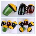 Safety PC Plastic Welding Helmets Auto Darkening Transparent Face Cover Anti Splash 5 Colors Protective Welder Welding Supplies. 