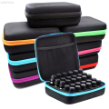 WENYAN 【Aesth Diary Store】Grids Essential Oil Case Bottles Perfume Oil Box Travel Portable Carrying Holder Nail Polish Storage Bag. 