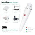 Sutuiying Portable Waterproof Facial Cleansing Spin Roller Sonic Massager Luxury Cleaner Brush Silicone Electric Face Brush with 4 Brush Heads. 
