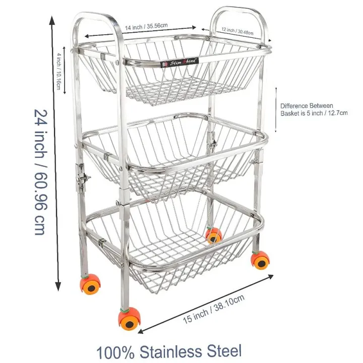 Stainless%20Steel%203%20Layer%20Fruit%20&%20Vegetable%20Kitchen%20Trolley%20Basket%20Organizer%20With%20Wheels%20-%20Image%206