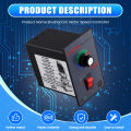 Brushed DC Motor Speed Controller Regulator PWM DC 12V 24V 36V for 775 795 Gear Motor Electric Parts DC12V-36 40A. 