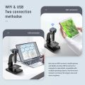 2000X High Power Digital Microscope WIFI HD for Wifi PC Hold Bracketad Magnifying Glass School Children Science Magnifier. 