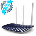 TP-Link Archer C20 AC750 High-Speed Dual Band 300 Mbps at 2.4 GHz and 433 Mbps at 5 GHz  Wireless Router With 1× 10/100 Mbps WAN Port, 4× 10/100 Mbps LAN Ports and 3 High-Gain Antennas. 