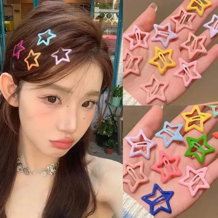 10pcs%20Colorful%20Star%20Shaped%20Hair%20Clip%20-%20Image%202