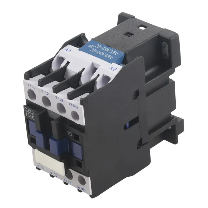 fasdaga%205X%20Power%20AC%20Contactor%201NO%20AC%20220V%2050/60Hz%20Coil%20Motor%20Relay%2032A%203-Phase-Pole%20-%20Image%202