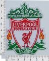 Liverpool Football Club Iron Patch Football Team Badge Embroidery Iron on Patches Sports Team Badges Clothing Accessories. 