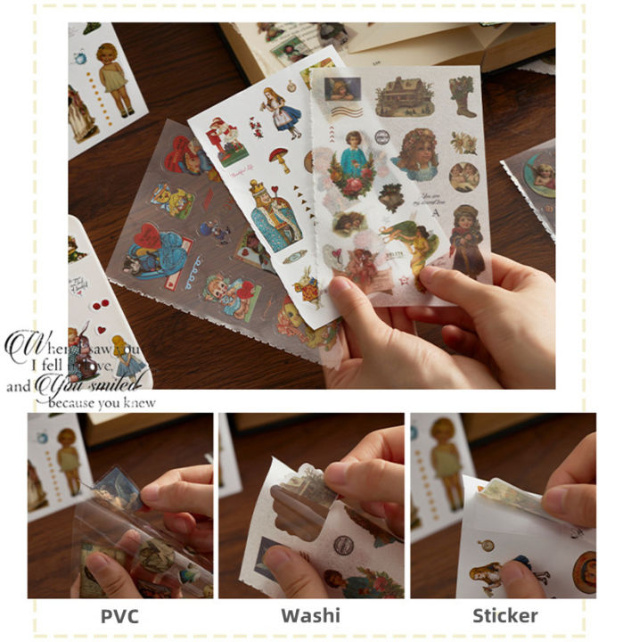 RHS%20Online%2020%20Sheets%20Vintage%20Estate%20Series%20Magazine%20Sticker%20Book%20Washi%20PVC%20Sticker%20Journal%20Diary%20DIY%20Crafts%20Retro%20Stickers%20Scrapbooking%20-%20Image%205