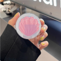 Sutuiying NEW Korea INS Glitter Scallop For Magsafe Magnetic Phone Griptok Fifty percent discount Grip Tok Stand For IPhone Samsung Foldable Case Holder Bracket. 