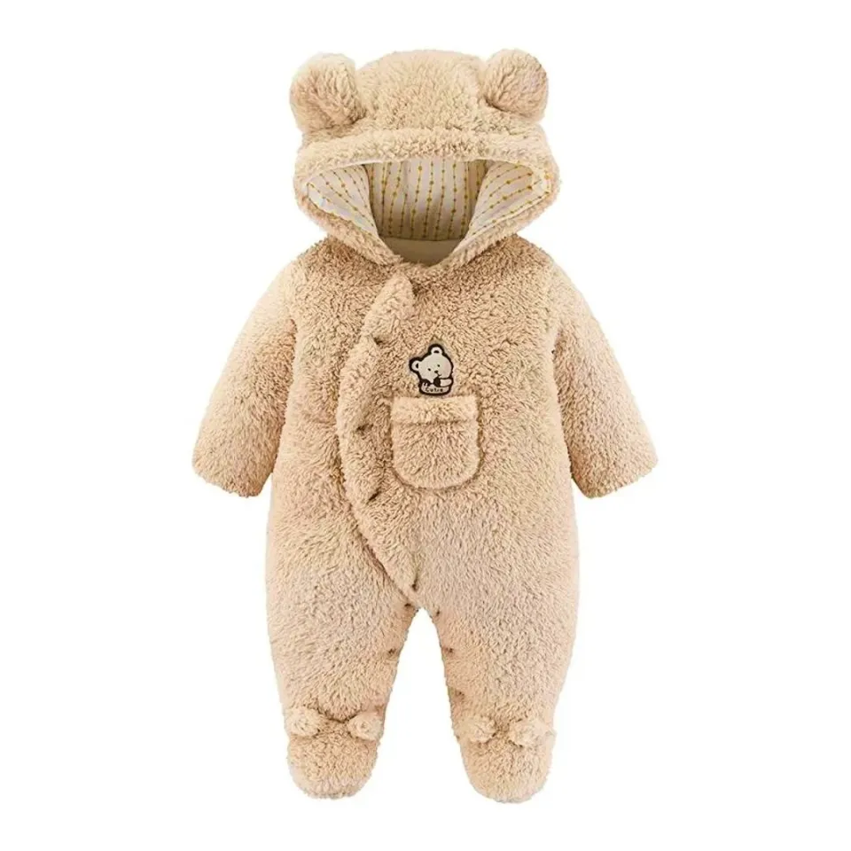 Newborn Baby Winter Jumpsuit