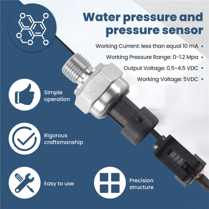 Pressure%20Transducer%20Sensor%205V%200-1.2Mpa%20Oil%20Fuel%20For%20Gas%20Water%20Air%20-%20Image%203