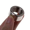 Universal Iron Plating Nickel O2 Oxygen Sensor Exhaust Stepped Mounting Weld Bung Plugs M18X1.5mm on Fittings 10Pcs. 