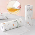 50Pcs/Roll From Reusable Lazy Rags Bamboo Towels Wet And Dry For Kitchen. 