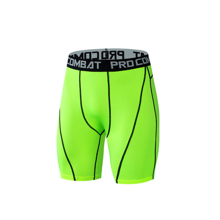Sports%20skinny%20shorts,%20men's%20running%20training%20leggings,%20quint%20pants,%20compression%20pants,%20high%20stretch%20fast%20drying,%20breathable%20fitness%20shorts%20-%20Image%204