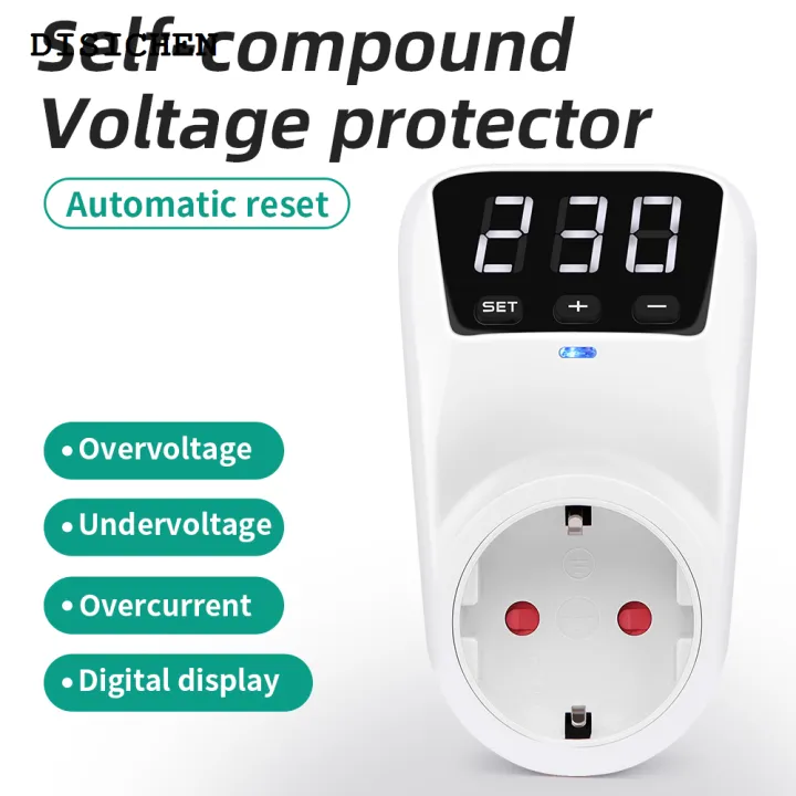 DISICHEN%20Automatic%20Voltage%20Protector%20Switch%2016A%20230V%20Adjustable%20Power%20Surge%20Protection%20EU%20Socket%20Type%20Volt%20Safe%20For%20Home%20Appliances%20-%20Image%203
