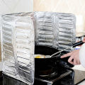 Cooking Oil Block Board Heat Resistance Aluminum Foil Anti-oil Splash Baffle Stove Insulation Board. 