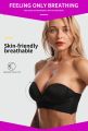 Front Closure Adjustable Women Padded Super Push Up Invisible Bra. 