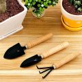 Gardening Combo Tools Kit - Handle Cultivator, Garden Fork, Gardening Trowel | Gardening Tools Set (3 Pc Garden Tool). 