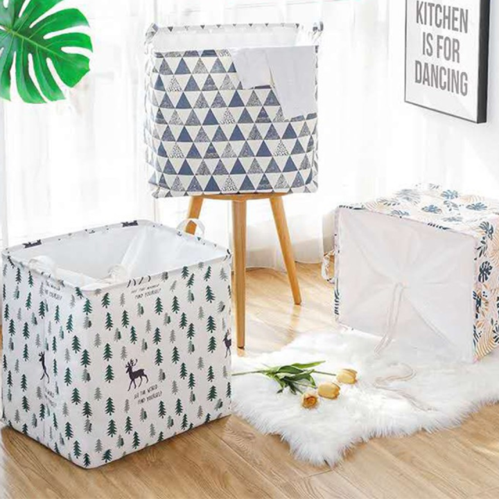 Durable%20Quality%20Large%20Sized%20Cotton%20Linen%20with%20PE%20Waterproof%20Coating%20Laundry%20Basket%20Bag%20with%20Handles%20-%20Image%207