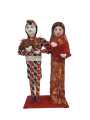 Big Nepali Behula Behuli Couple Doll 9 Inches. 