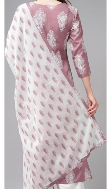 White%20&%20Pink%20Printed%20Kurta%20with%20hand%20block%20palazzo%20and%20Dupatta%20-%20Image%202